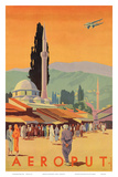 Aeroput Yugoslavia c.1930s Prints by  Marcovic