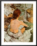 Toilette Print by Henri de Toulouse-Lautrec