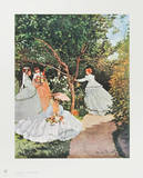 Women in the Garden Collectable Print by Claude Monet