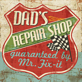 Mancave IV (Dad's Repair Shop) Art by Pela 