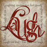 Laugh & Other Sentiments Poster von Lisa Wolk