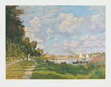 The Basin at Argenteuil Collectable Print by Claude Monet