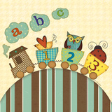Learning Train Art par Jo Moulton