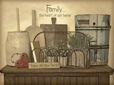 Family Heart Posters by Jo Moulton