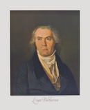 Portrait of Beethoven Collectable Print by Ferdinand Georg Waldmüller
