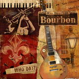 Rue Bourbon Pósters por Conrad Knutsen