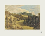 Landscape near Miesenbach Collectable Print by Friedrich Gauermann