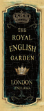 Garden View IX (Royal English) Prints by Lisa Audit