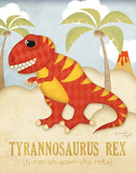 Tyrannosaurus Rex Posters by Jennifer Pugh