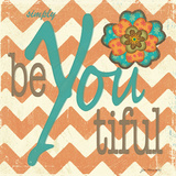 beYOUtiful Kunstdruck von Jo Moulton