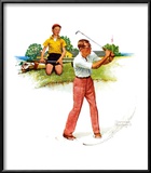 Blasting Out Prints by Norman Rockwell