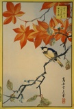 Titmouse, Male and Second Cherry Blossom Posters par Sugakudo 