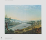 The Elbe near Blasewitz upsteam from Dresden Collectable Print by Anton Graff