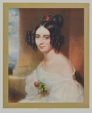 Portrait : A Hungarian Countess Collectable Print by Michael Peter