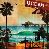 Ocean Avenue Prints by Charlie Carter
