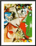 I and the Village, c.1911 Poster by Marc Chagall