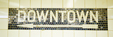 USA, New York City, Subway Sign Photographic Print by Panoramic Images 