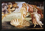 La naissance de Vénus, 1480 Affiche par Sandro Botticelli