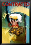 Abstract Contratto Posters by Robert Downs