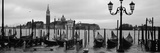 Gondolas with a Church in the Background, Church of San Giorgio Maggiore, San Giorgio Maggiore, ... Photographie par Panoramic Images 