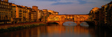 Ponte Vecchio Arno River Florence Italy Photographic Print by Panoramic Images 