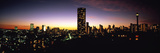 Buildings in a City Lit Up at Night, Johannesburg, South Africa Photographic Print by Panoramic Images 