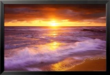 Sunset Cliffs Beach, San Diego, California Poster