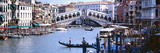 Bridge across a River, Rialto Bridge, Grand Canal, Venice, Italy Photographic Print by Panoramic Images 
