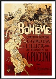 La Boheme, Musica di Puccini Poster by Adolfo Hohenstein