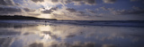 Reflection of Clouds on the Beach, Fistral Beach, Cornwall, England Photographic Print by Panoramic Images 