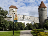 Medieval Wall, Tallinn, Estonia Photographic Print by Panoramic Images 