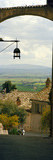 Umbrian Countryside Viewed Through an Alleyway, Assisi, Perugia Province, Umbria, Italy Photographic Print by Panoramic Images 
