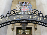 The Law Society Sign, City of Westminster, London, England Photographic Print by Panoramic Images 