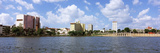Skyscrapers at the Waterfront, Lake Mirror, Lakeland, Florida, USA Photographic Print by Panoramic Images 