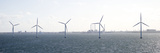 Wind Turbines in the Sea, Copenhagen, Denmark Photographic Print by Panoramic Images 