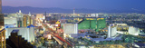 Buildings Lit Up at Dusk in a City, Las Vegas, Clark County, Nevada, USA Photographie par Panoramic Images 