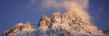 Low Angle View of Snow Covered Mountain, Mt Zugspitze, Bavaria, Germany Photographie par Panoramic Images 