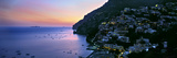 Buildings Lit Up at Night, Positano, Amalfi, Amalfi Coast, Campania, Italy Photographic Print by Panoramic Images 