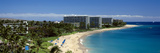Hotels on the Beach, Kaanapali Beach, Maui, Hawaii, USA Photographic Print by Panoramic Images 