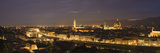 Buildings in a City, Ponte Vecchio, Arno River, Duomo Santa Maria Del Fiore, Florence, Tuscany, ... Photographic Print by Panoramic Images 