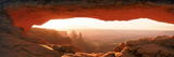 Sunrise Through Mesa Arch in Canyonlands National Park, Utah, USA Photographic Print by Panoramic Images 
