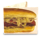 Hot Dog Tyvek Mighty Wallet Wallet