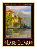 Lake Como Italy 2 Giclee Print by Anna Siena