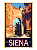 Tower in Siena Italy 1 Giclee Print by Anna Siena