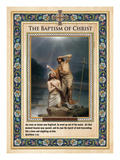 The Baptism of Christ Giclee Print by Carl Bloch