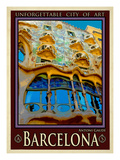 Barcelona Spain 5 Giclee Print by Anna Siena