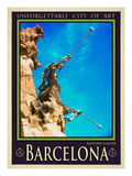 Barcelona Spain 4 Giclee Print by Anna Siena