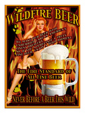 Wildfire Beer Giclee Print by Nomi Saki