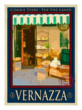 Vernazza Italian Riviera 3 Giclee Print by Anna Siena