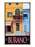 Burano Window, Italy 1 Giclee Print by Anna Siena